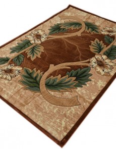 Синтетический ковер Hand Carving 0926A brown-beige - высокое качество по лучшей цене в Украине.